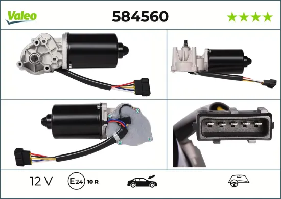 Wischermotor 12 V vorne VALEO 584560 Bild Wischermotor 12 V vorne VALEO 584560