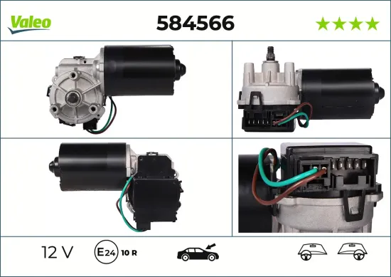 Wischermotor 12 V vorne VALEO 584566 Bild Wischermotor 12 V vorne VALEO 584566