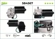 Wischermotor 12 V vorne VALEO 584567