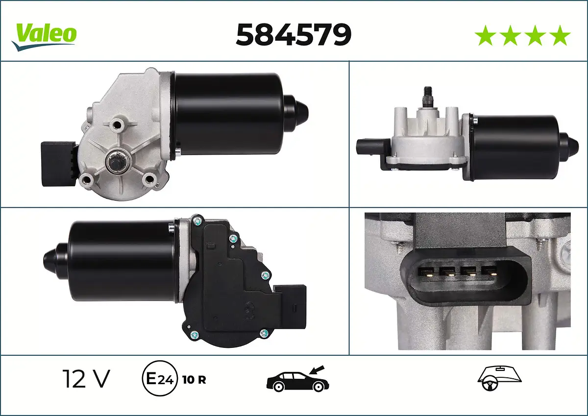 Wischermotor 12 V vorne VALEO 584579