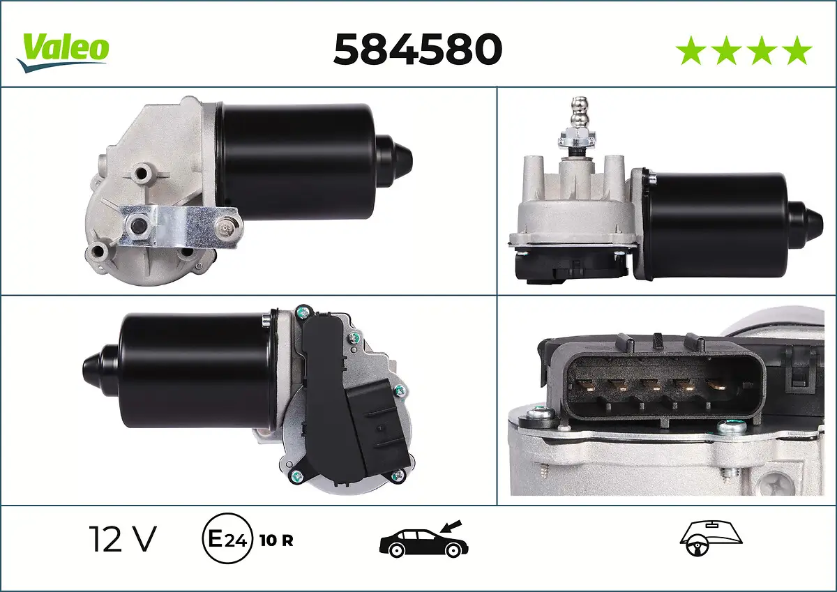 Wischermotor 12 V vorne VALEO 584580
