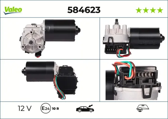 Wischermotor 12 V vorne VALEO 584623 Bild Wischermotor 12 V vorne VALEO 584623