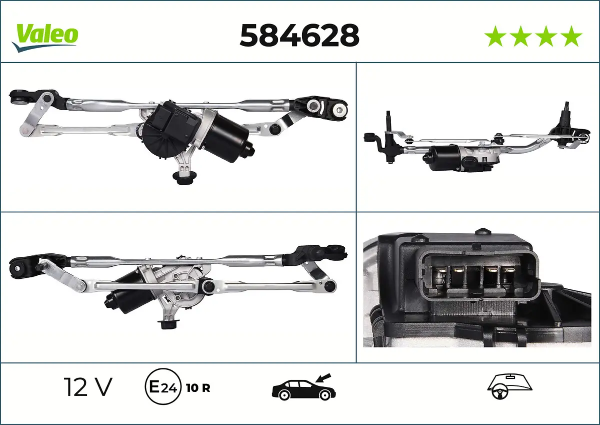 Scheibenreinigungsanlage 12 V vorne VALEO 584628