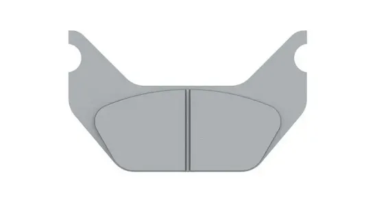 Bremsbelagsatz, Scheibenbremse WABCO 12182091 Bild Bremsbelagsatz, Scheibenbremse WABCO 12182091