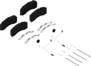 Bremsbelagsatz, Scheibenbremse WABCO 12999732VT