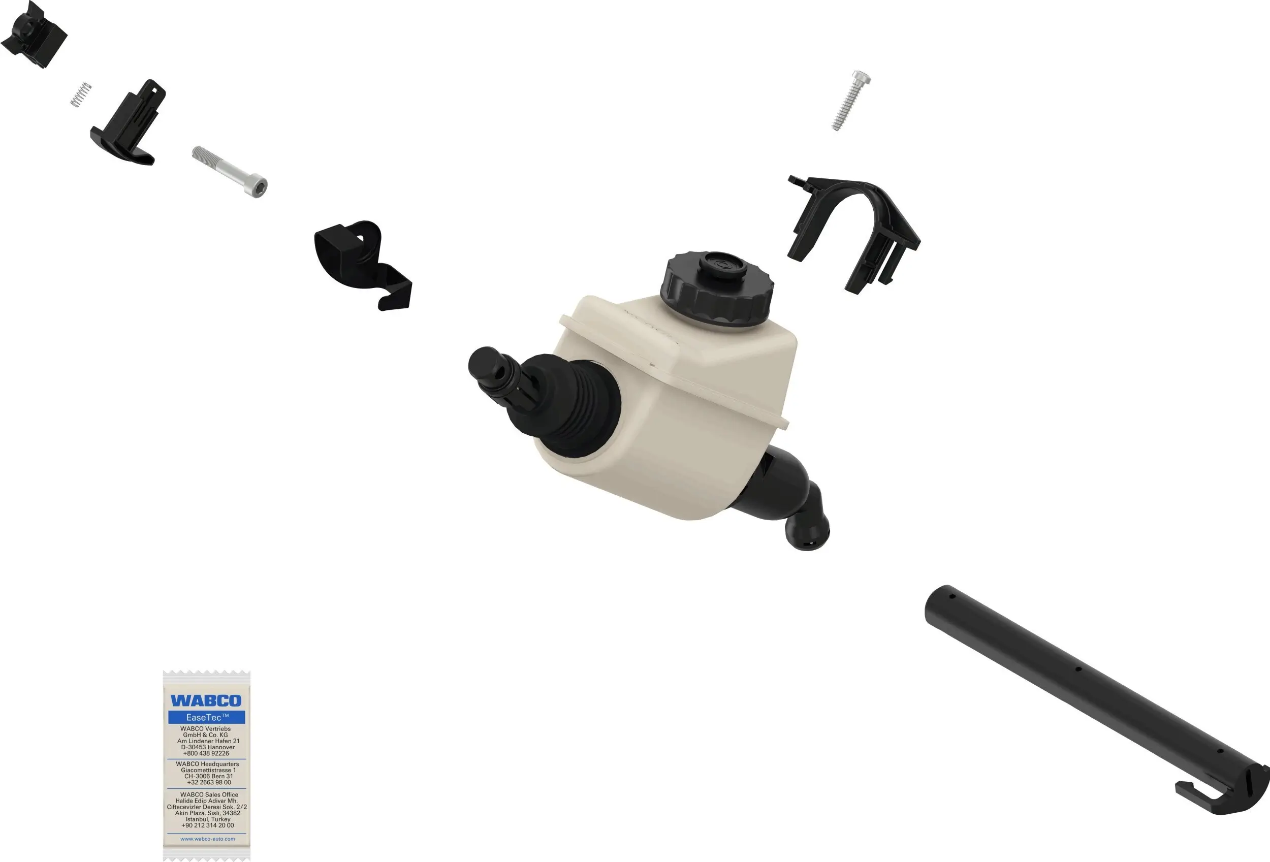 Reparatursatz, Kupplungsverstärker WABCO 9650019022