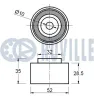 Umlenk-/Führungsrolle, Zahnriemen RUVILLE 540503 Bild Umlenk-/Führungsrolle, Zahnriemen RUVILLE 540503
