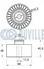 Umlenk-/Führungsrolle, Zahnriemen RUVILLE 541483 Bild Umlenk-/Führungsrolle, Zahnriemen RUVILLE 541483