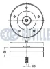 Umlenk-/Führungsrolle, Keilrippenriemen RUVILLE 542021 Bild Umlenk-/Führungsrolle, Keilrippenriemen RUVILLE 542021