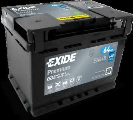 Starterbatterie 12 V 64 Ah EXIDE EA640