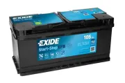 Starterbatterie 12 V 105 Ah EXIDE EL1050