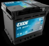 Starterbatterie 12 V 55 Ah EXIDE EL550