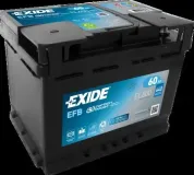 Starterbatterie 12 V 60 Ah EXIDE EL600