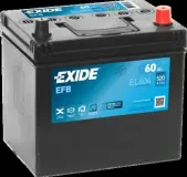 Starterbatterie 12 V 60 Ah EXIDE EL604