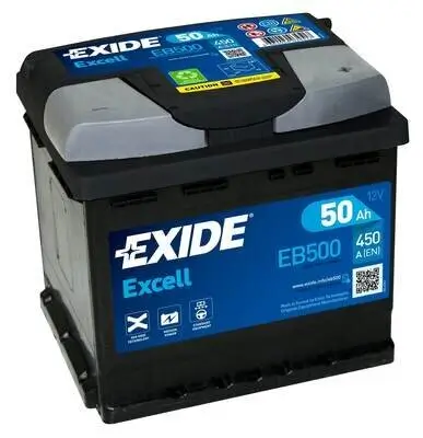 Starterbatterie 12 V 50 Ah EXIDE EB500