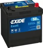 Starterbatterie 12 V 50 Ah EXIDE EB504