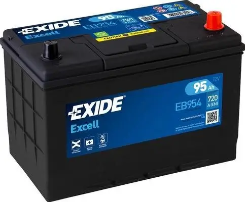 Starterbatterie 12 V 95 Ah EXIDE EB954 Bild Starterbatterie 12 V 95 Ah EXIDE EB954