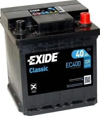 Starterbatterie 12 V 40 Ah EXIDE EC400