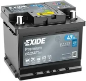 Starterbatterie 12 V 47 Ah EXIDE EA472