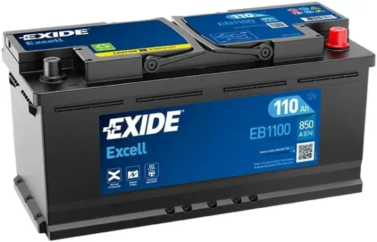 Starterbatterie 12 V 110 Ah EXIDE EB1100 Bild Starterbatterie 12 V 110 Ah EXIDE EB1100