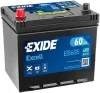 Starterbatterie 12 V 60 Ah EXIDE EB605 Bild Starterbatterie 12 V 60 Ah EXIDE EB605