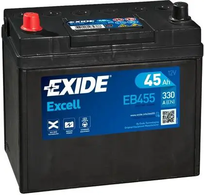 Starterbatterie 12 V 45 Ah EXIDE EB455