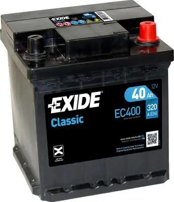 Starterbatterie 12 V 40 Ah EXIDE EC400