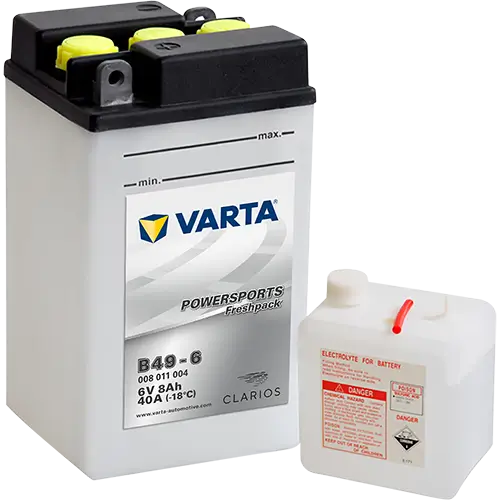 Starterbatterie 6 V 8 Ah VARTA 008011004I314 Bild Starterbatterie 6 V 8 Ah VARTA 008011004I314
