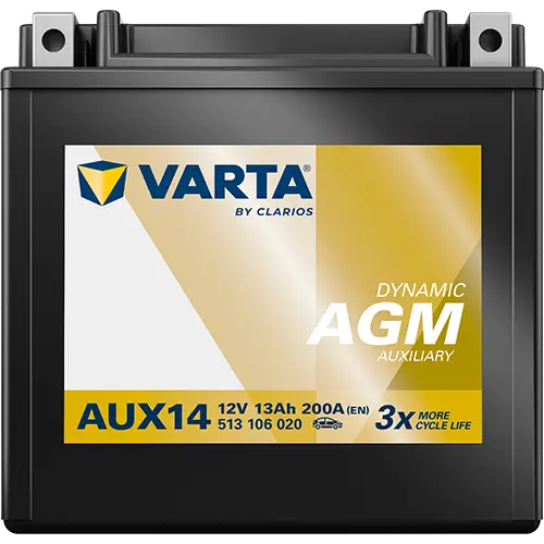 Starterbatterie 12 V 13 Ah VARTA 513106020K262 Bild Starterbatterie 12 V 13 Ah VARTA 513106020K262