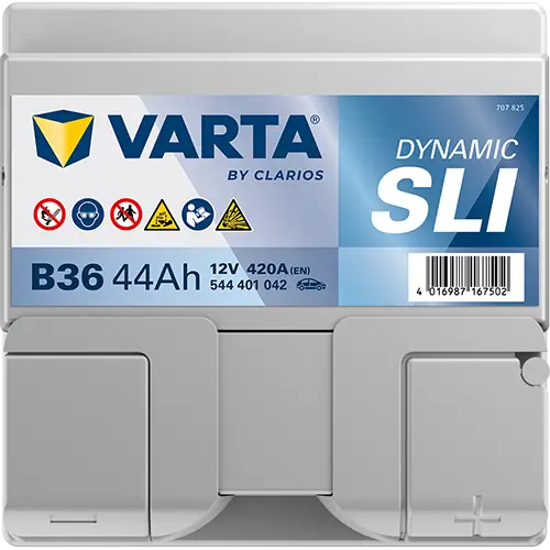 Starterbatterie 12 V 44 Ah VARTA 544401042K262 Bild Starterbatterie 12 V 44 Ah VARTA 544401042K262