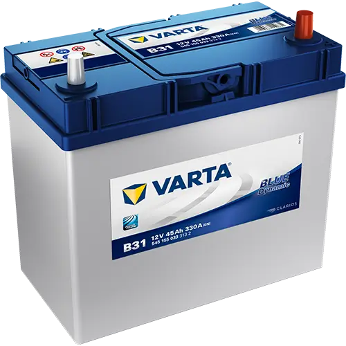 Starterbatterie 12 V 45 Ah VARTA 5451550333132 Bild Starterbatterie 12 V 45 Ah VARTA 5451550333132