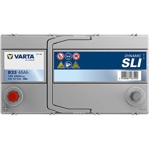 Starterbatterie 12 V 45 Ah VARTA 545157033K262 Bild Starterbatterie 12 V 45 Ah VARTA 545157033K262