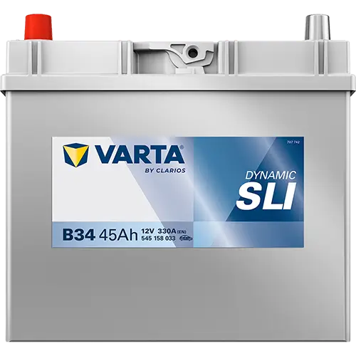 Starterbatterie 12 V 45 Ah VARTA 545158033K262 Bild Starterbatterie 12 V 45 Ah VARTA 545158033K262