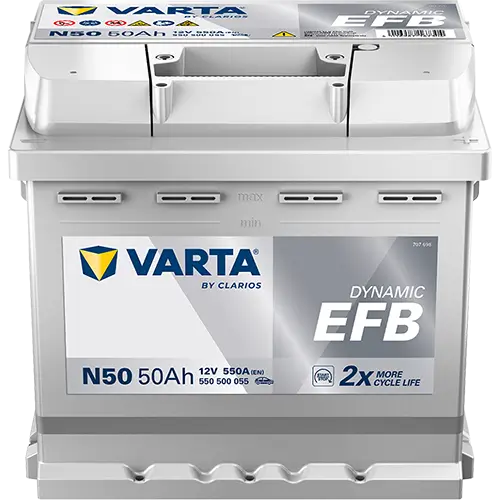 Starterbatterie 12 V 50 Ah VARTA 550500055K262