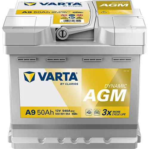 Starterbatterie 12 V 50 Ah VARTA 550901054K262
