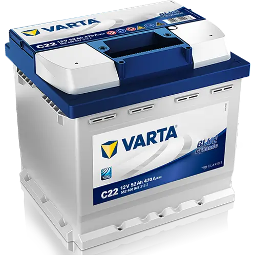 Starterbatterie 12 V 52 Ah VARTA 5524000473132