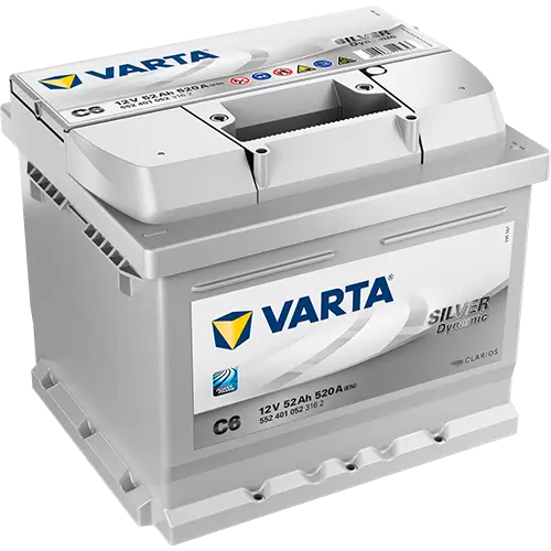 Starterbatterie 12 V 52 Ah VARTA 5524010523162