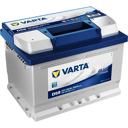 Starterbatterie 12 V 60 Ah VARTA 5604090543132