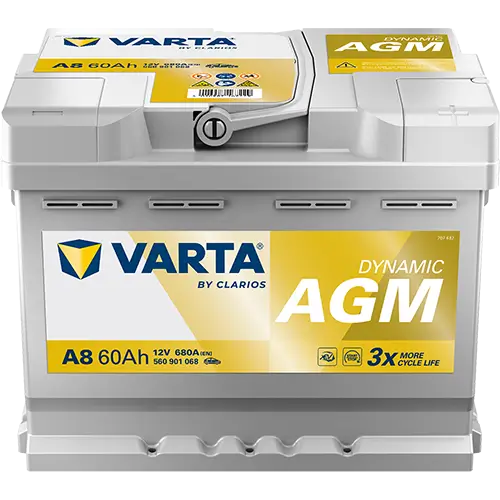 Starterbatterie 12 V 60 Ah VARTA 560901068K262
