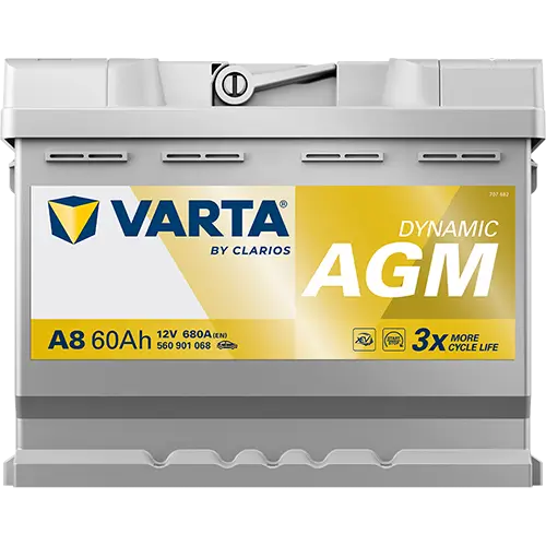 Starterbatterie 12 V 60 Ah VARTA 560901068K262 Bild Starterbatterie 12 V 60 Ah VARTA 560901068K262