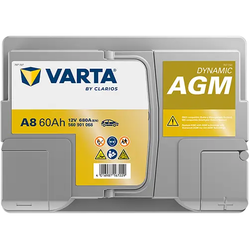 Starterbatterie 12 V 60 Ah VARTA 560901068K262 Bild Starterbatterie 12 V 60 Ah VARTA 560901068K262