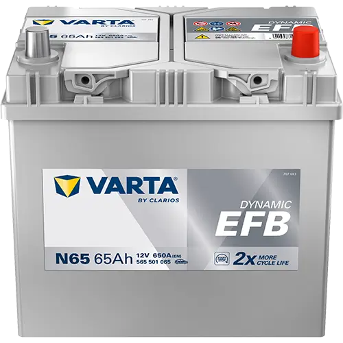 Starterbatterie 12 V 65 Ah VARTA 565501065K262