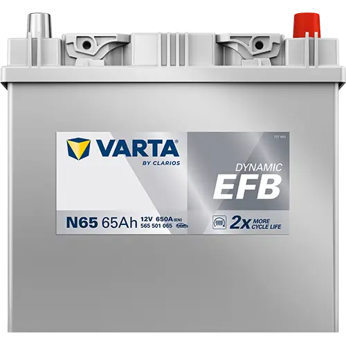 Starterbatterie 12 V 65 Ah VARTA 565501065K262 Bild Starterbatterie 12 V 65 Ah VARTA 565501065K262