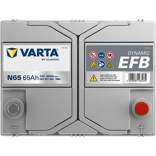 Starterbatterie 12 V 65 Ah VARTA 565501065K262 Bild Starterbatterie 12 V 65 Ah VARTA 565501065K262