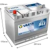 Starterbatterie 12 V 70 Ah VARTA 570413063K262 Bild Starterbatterie 12 V 70 Ah VARTA 570413063K262