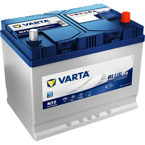 Starterbatterie 12 V 72 Ah VARTA 572501076D842