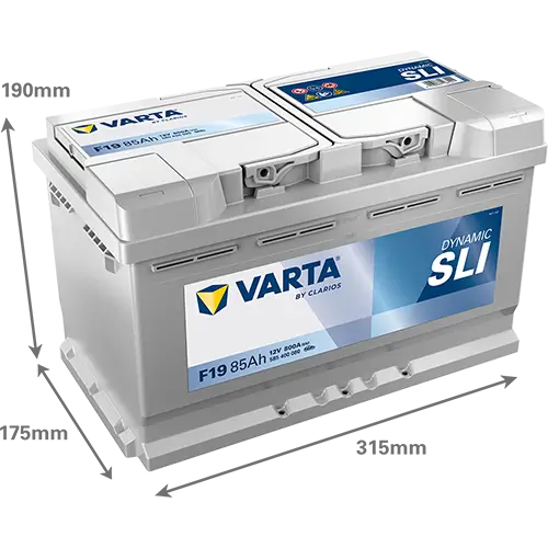 Starterbatterie 12 V 85 Ah VARTA 585400080K262 Bild Starterbatterie 12 V 85 Ah VARTA 585400080K262