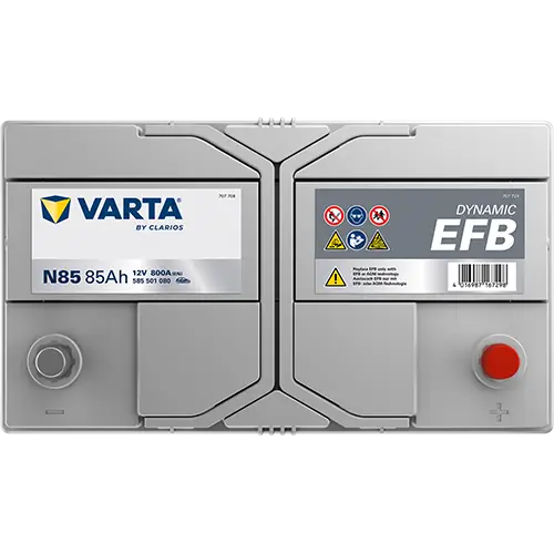 Starterbatterie 12 V 85 Ah VARTA 585501080K262 Bild Starterbatterie 12 V 85 Ah VARTA 585501080K262