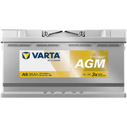 Starterbatterie 12 V 95 Ah VARTA 595901085K262 Bild Starterbatterie 12 V 95 Ah VARTA 595901085K262