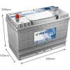 Starterbatterie 12 V 105 Ah VARTA 605102080K182 Bild Starterbatterie 12 V 105 Ah VARTA 605102080K182